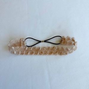 American Eagle Rose Headband Dusty Light Pink Womens Cute Accessory Stretchy